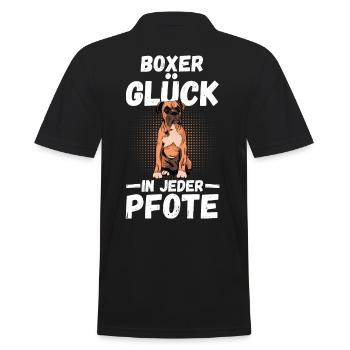 Chien AllemandBoxer Allemand - Polo Homme - noir - Dos - Kai (181cm)