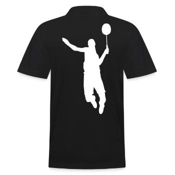 Badminton Tennis Sports - Polo Homme - noir - Dos - Kai (181cm)