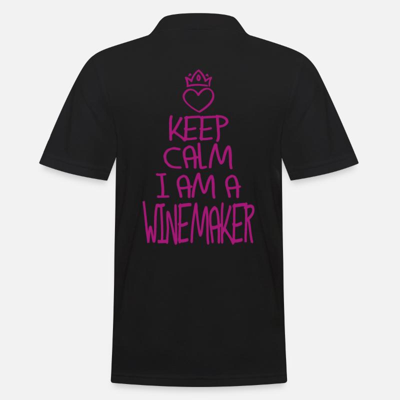 Meilleur winemaker jamais Winemaker Gift - Polo Homme - noir