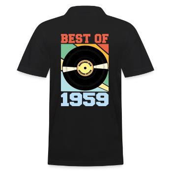 Le meilleur de 1959 - Polo Homme - noir - Dos - Kai (181cm)