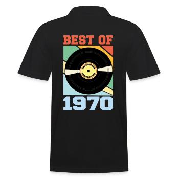 Le meilleur de 1970 - Polo Homme - noir - Dos - Kai (181cm)