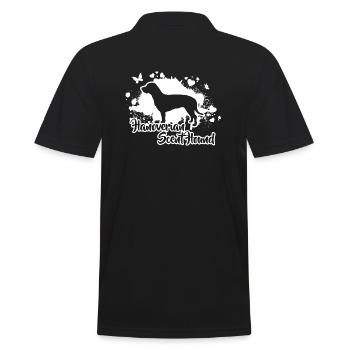 HANOVERIAN SCENT HOUND Chien Wilsigns - Polo Homme - noir - Dos - Kai (181cm)