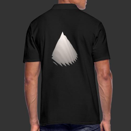 Korpus geometryczny: stożek - Koszulka polo męska