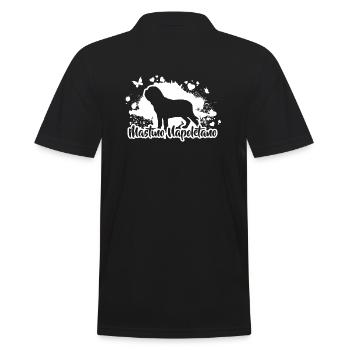 MASTINO NAPOLETANO Hunde Hund Wilsigns - Männer Poloshirt - Schwarz - Hinten - Kai (181cm)