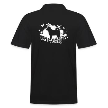 POMSKY Race de chien Chien Chiens Wilsigns - Polo Homme - noir - Dos - Kai (181cm)