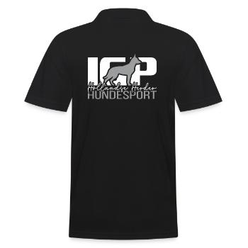 HOLLANDSE HERDER IGP Hundesport Hunde Wilsigns - Männer Poloshirt - Schwarz - Hinten - Kai (181cm)