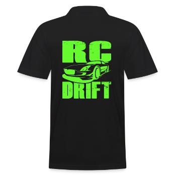 RC - Drift - Männer Poloshirt - Schwarz - Hinten - Kai (181cm)