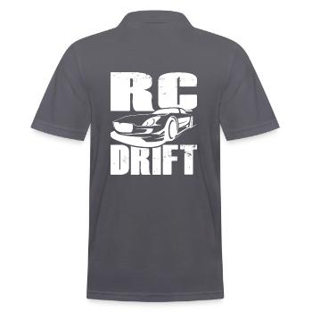 RC - Drift - Männer Poloshirt - Anthrazit - Hinten - Nico (186cm)