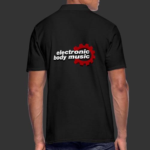 Tekst Electronic Body Music EBM z odpowiednim sprzętem - Koszulka polo męska