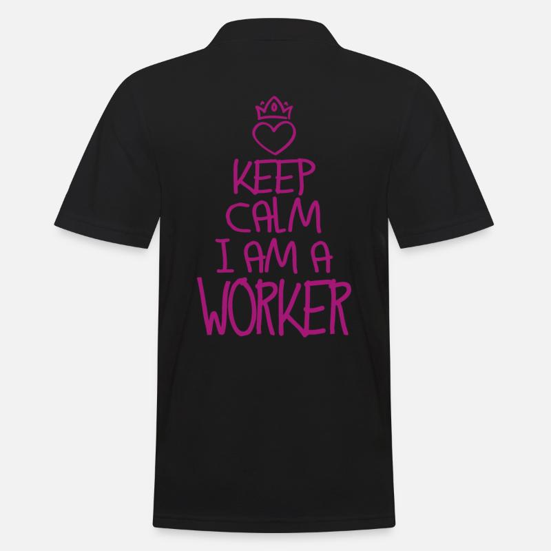 Best Arbeiter ever Arbeiter Geschenk - Männer Poloshirt - Schwarz