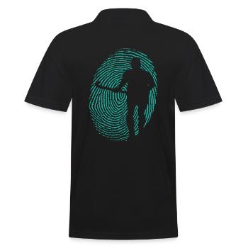 Hockey sur gazon Hockey ADN balle de gazon artificiel - Polo Homme - noir - Dos - Kai (181cm)