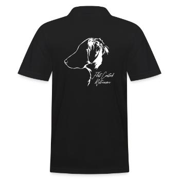 FLAT COATED RETRIEVER Profil Chiens Wilsigns - Polo Homme - noir - Dos - Kai (181cm)