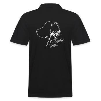DEUTSCH SETTER Profil Chiens Chien Wilsigns - Polo Homme - noir - Dos - Kai (181cm)