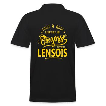 Lens Supporter lensois football - Polo Homme - noir - Dos - Kai (181cm)