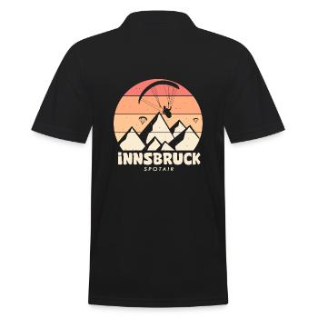Parapente innsbruck spotair autriche - Polo Homme - noir - Dos - Kai (181cm)