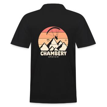 Parapente Chambéry spotair savoie - Polo Homme - noir - Dos - Kai (181cm)