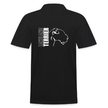 LAKELAND TERRIER Profil Chiens Wilsigns - Polo Homme - noir - Dos - Kai (181cm)