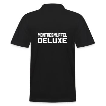 Monday Grouch Deluxe - Polo Homme - noir - Dos - Kai (181cm)