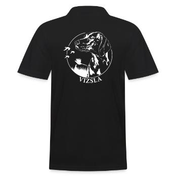 VIZSLA Chien de Chasse Chiens de Chasse Hunter Wilsigns - Polo Homme - noir - Dos - Kai (181cm)