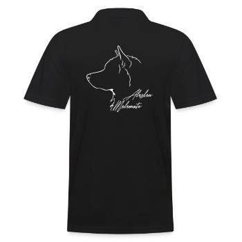 Malamute d’Alaska Profil Chiens Chien Wilsigns - Polo Homme - noir - Dos - Kai (181cm)