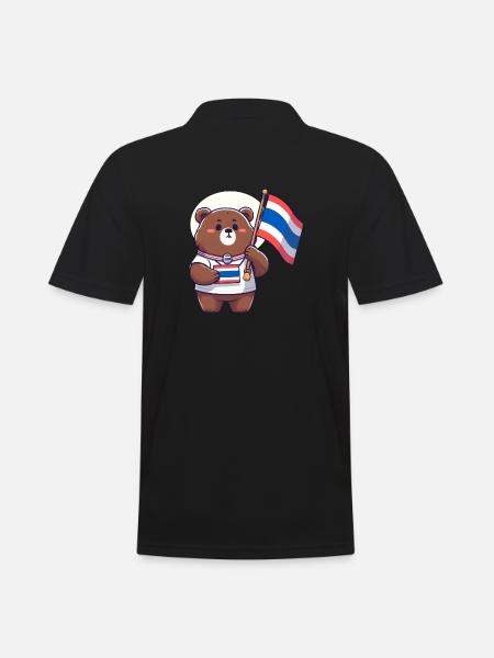 Ours thaïlandais - Polo Homme - noir