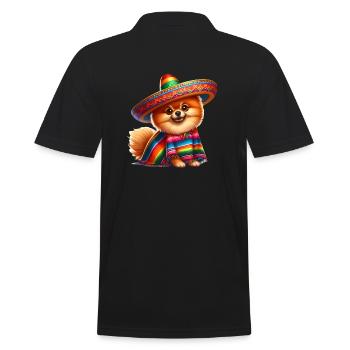 Cinco de Mayo Poméranie - Polo Homme - noir - Dos - Kai (181cm)