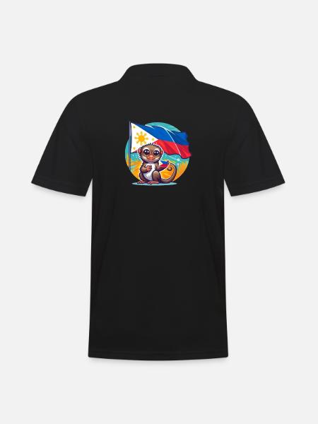 Filipino Pride - Men's Polo Shirt - black
