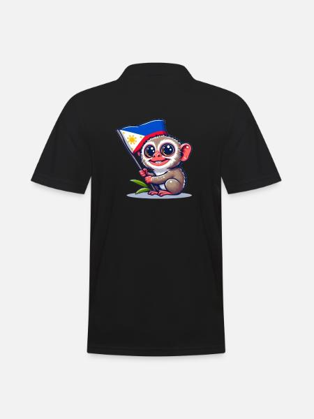 Filipino Pride - Men's Polo Shirt - black