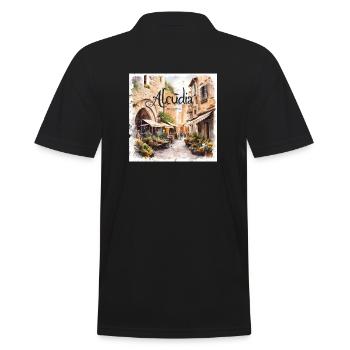 Alcudia Mallorca - Polo Homme - noir - Dos - Kai (181cm)