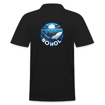 Requin-baleine de Bohol - Polo Homme - noir - Dos - Kai (181cm)