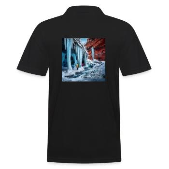 Apostle Islands Wisconsins - Men's Polo Shirt - black - Back - Kai (181cm)
