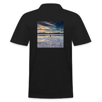 Bonneville Salt Flats Utah - Männer Poloshirt - Schwarz - Hinten - Kai (181cm)