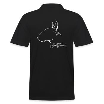 Bull Terrier Profil Chiens Chien Wilsigns - Polo Homme - noir - Dos - Kai (181cm)