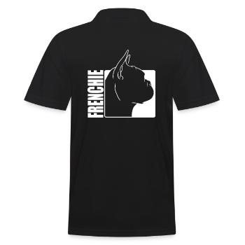 Frenchie Profil Bouledogue Français Chiens Chien - Polo Homme - noir - Dos - Kai (181cm)