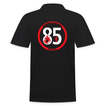 85 , Made in vendée, 100% chouan - Polo Homme - noir - Dos - Kai (181cm)