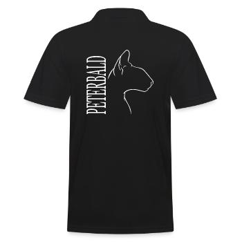 Peterbald Profil Chat Chat Wilsigns - Polo Homme - noir - Dos - Kai (181cm)