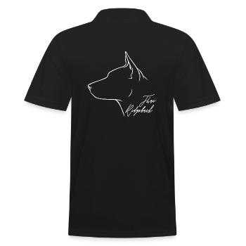 Thai Ridgeback Profil Hunde Hund Wilsigns - Männer Poloshirt - Schwarz - Hinten - Kai (181cm)