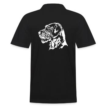 Griffon Korthals Portrait Chiens Chien Wilsigns - Polo Homme - noir - Dos - Kai (181cm)