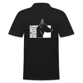 Hollandse Herder Profil Chiens Chien Wilsigns - Polo Homme - noir - Dos - Kai (181cm)