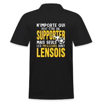 Lens football Supporter lensois - Polo Homme - noir - Dos - Kai (181cm)