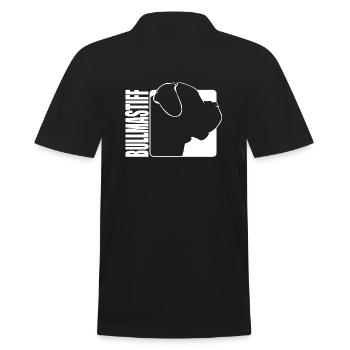 Bullmastiff Profil Chien Chiens Mastiff Wilsigns - Polo Homme - noir - Dos - Kai (181cm)