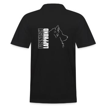 Profil finlandais de Laponie Chiens Chien Wilsigns - Polo Homme - noir - Dos - Kai (181cm)