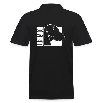 Labrador Profil Labbi Chiens Chien Wilsigns - Polo Homme - noir - Dos - Kai (181cm)