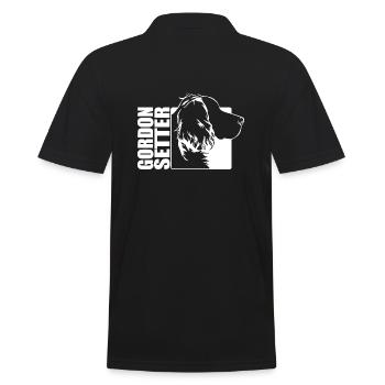 Gordon Setter Profil Chiens Chien Wilsigns - Polo Homme - noir - Dos - Kai (181cm)