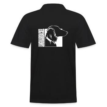 Profil teckel à poil long chiens Chien Wilsigns - Polo Homme - noir - Dos - Kai (181cm)