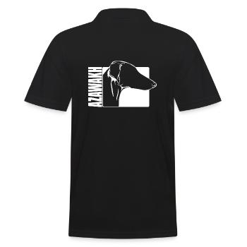 Azawakh Profil Chiens Wilsigns Greyhounds - Polo Homme - noir - Dos - Kai (181cm)