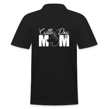 Profil de chien de bouvier Maman Chiens Chien Wilsigns - Polo Homme - noir - Dos - Kai (181cm)