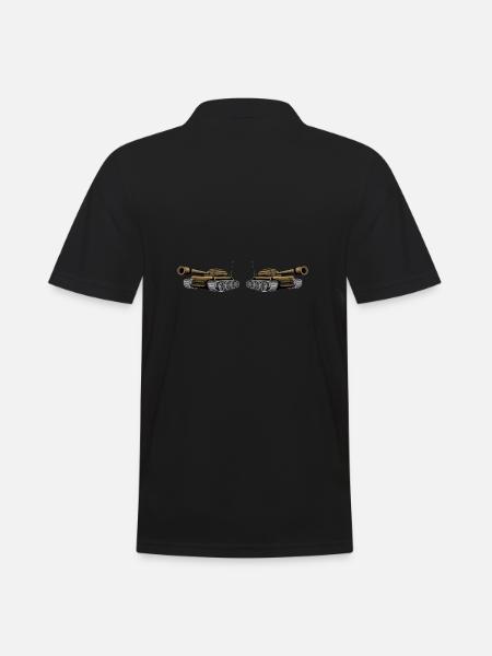 tank - Men's Polo Shirt - black