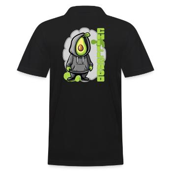 Chillcado - Avocat avec sweat à capuche - Polo Homme - noir - Dos - Kai (181cm)
