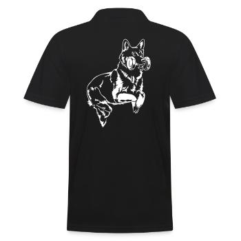 ALLEMAND BERGER EN SAUT De Wilsign - Polo Homme - noir - Dos - Kai (181cm)